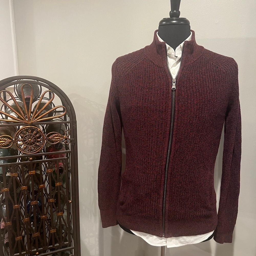 Express Knit Zip Cardigan
